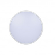 Plafon Hydra Led Redondo 28,5 Cm 1800lm Marc Blanc 18 W