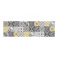 Alfombra Vinilica Croma 60x200 Cm Patch Gris Ambar Stor Plan