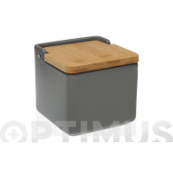 Salero Tapa Bambu Gris Versa