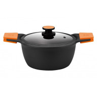 Cazuela Alta Aluminio Fundido Efficient Plus 32 Cm - Inducci