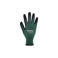 Guante Poliet.nitrilo F.vidrio Mosel Verde/negro T 11 Promat