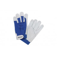 Guante Piel Napa Donau Gris/azul T 8 Promat