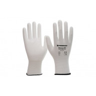 Guante Nilon Recubrimiento Pu Whitestar Blanco T 11 Promat