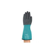 Guante Nitrilo Alphatec 58-201 Verde/gris T 9 Ansell