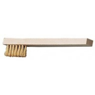 Cepillo Manual Bujias 150 Mm Alambre Laton 3 Hileras 0,20 Mm