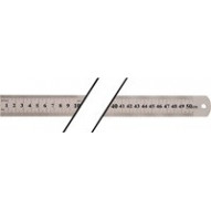 Regla Acero Inox Milimetrada Mm/1/2mm 500x30x1mm Tecwerk