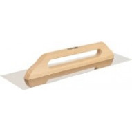 Llana AlbaÑil Inox Larga M/madera 500x130mm Tecwerk