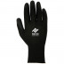 Guante Pu Negro B/6 T.8