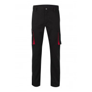 PantalÓn Stretch Bicolor Ngr/rj 42