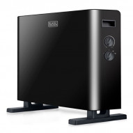 Convector Turbo Negro 2000 W
