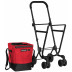 Carro Compra 4 Ruedas Gir. Easy Go Rojo / Negro