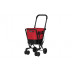 Carro Compra 4 Ruedas Gir. Easy Go Rojo / Negro
