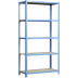 Estanteria Orden 5b 2000x1000x300mm S/t Met Azul/madera 150k