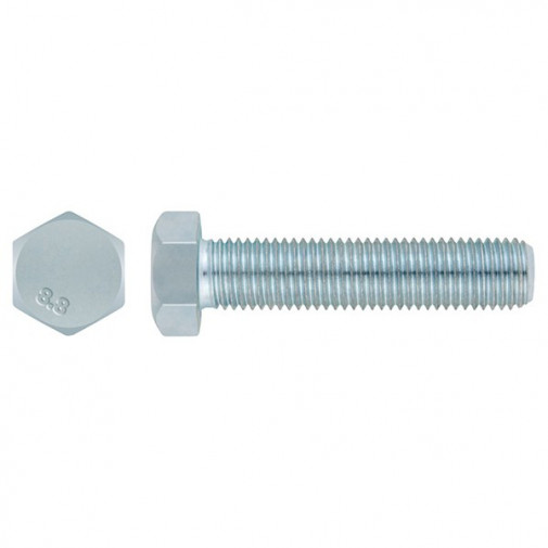 Tornillo C/hexag Din933 8.8 Zn M20x70
