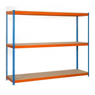 Estanteria Orden 1800x2000x600mm 3b S/t Met Az/nar/mad 400kg