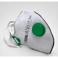 Mascarilla Ffp3 C/valvula Pleg Carbo -