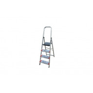 Escalera Dom Tijera 1,02mt 5 Peldaños Alu New Plus Ktl