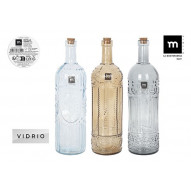 Botella Vidrio Pintada Surtida 1 L