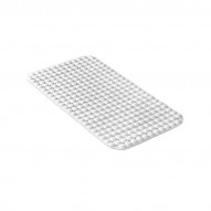 Alfombra BaÑera/ducha Blanca 68x37 Cm