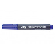 Rotulador Tinta Permanente Fino-punta Redonda Azul 10 Uds Ac