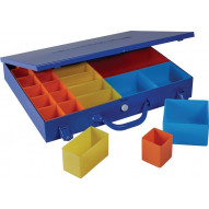 Clasificador MetÁlico Azul 23 Compartimentos 438x342x70mm Te