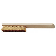 Cepillo Manual Alambre Laton 0,15mm 4 Hileras M/madera 220mm