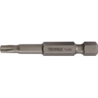 Punta Atornillador 1/4" Torx Inviolable T25x050mm Tecwerk