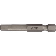 Punta Atornillador 1/4" Hexagonal 04,0x050mm Tecwerk