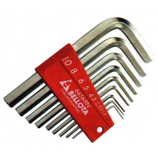 Llave Allen Bola Jgo 9pz -