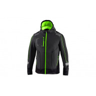 Chaqueta Softshell TÉcnica 330 Gr Gris/verde Fluor York Tall