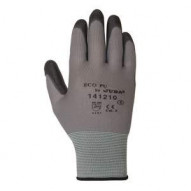 Guante Poliester Recubierto Poliuretano Eco-pu Gris/negro Ta