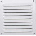 Rejilla 0,6 Mm Lacado Blanco 15x30 Cm