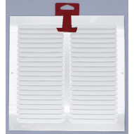 Rejilla 0,8 Mm Con Mosq Lacado Blanco Con Gancho 15x30 Cm