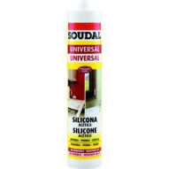 Silicona Universal 280 Ml Negro Soudal
