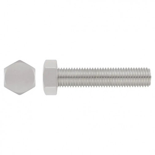 Din 933 Inoxa2 Torn Hex 08x50