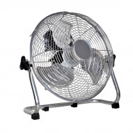 Ventilador Suelo Inclinable Cromado 90w 50 Cm