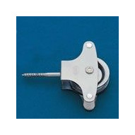 Polea Tender Metalica Rosca Madera N.4