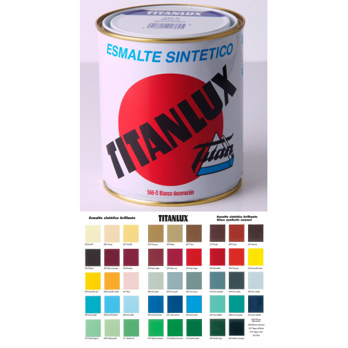 Esmalte Sintetico Brillante Titanlux Marron 750ml 001054734