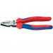 Knipex Alicate universal de fuerza negro atramentado, con fundas multicomponentes 200 mm 02 02 200