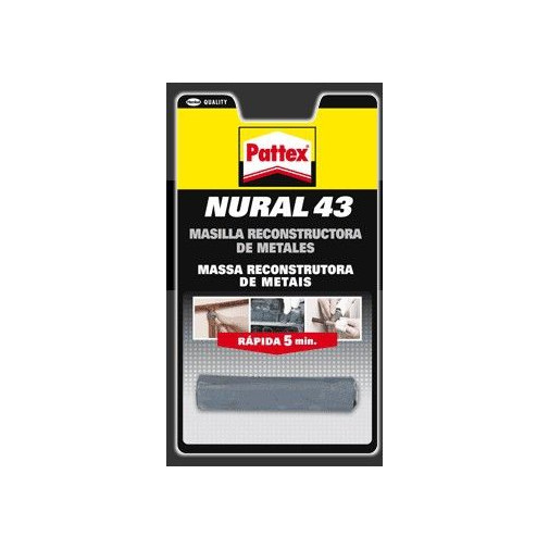 Masilla Metales Nural-43 48 Gr. 327821 Unidad