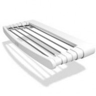 Tendedero Pared Baño 5mt 70x39x6cm Telepack 70 Alum-resina