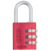 Abus 145/30_ROJO - Candado aluminio combinacion 30mm 3 dígitos rojo