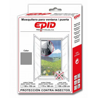 Malla Anti-insectos Puerta Velcro Negro 150x250 61525