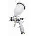 Cevik CA-1856/3 - Pistola de pintar acero/aluminio profesional 600 cc. con depósito superior de nylon. Abanico 180-250 mm.