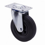 Rueda Gir 080mm Tw0253 Pl. 060kg Goma Ne Alex
