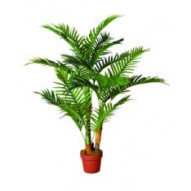 Planta Decoracion Jardin 120cm Artif. Catral Pvc Ver Palmera