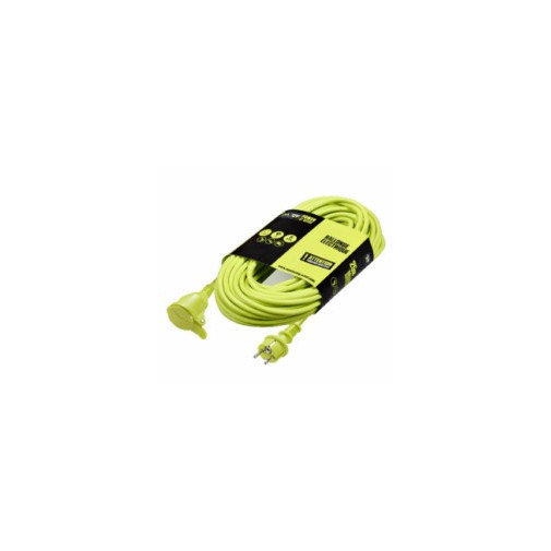 Prolongador 3x1,5mm 10mt  3680v 230v Jardin Ver Masterplug