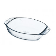 Fuente Horno Rect 35x23/30x20cm C/asa Borosilicato Classic P