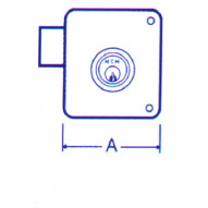 Cerradura Sobrep Pint Izda 80 I