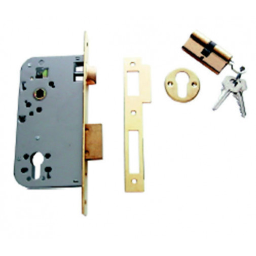 Cerradura Embutir Madera C C 60 Mm